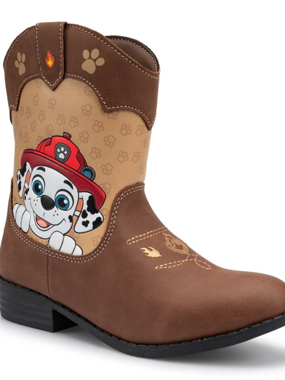 Toddler Boys Cowboy Boots Size 12 Paw Patrol Marshall and Chase Theme